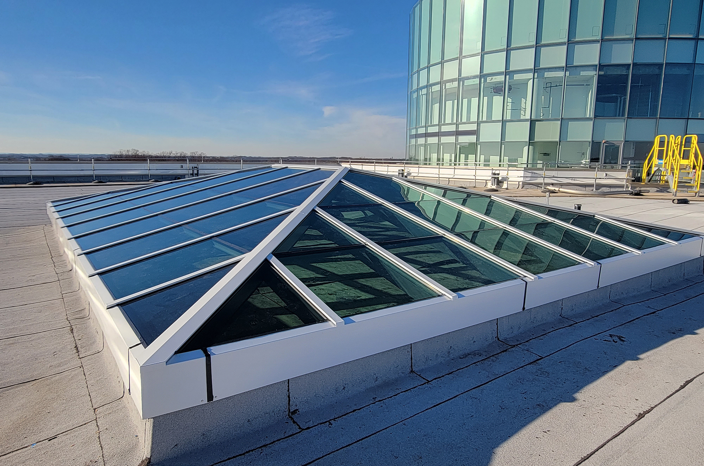 INOVA Executive Office Building Pyramid Skylights